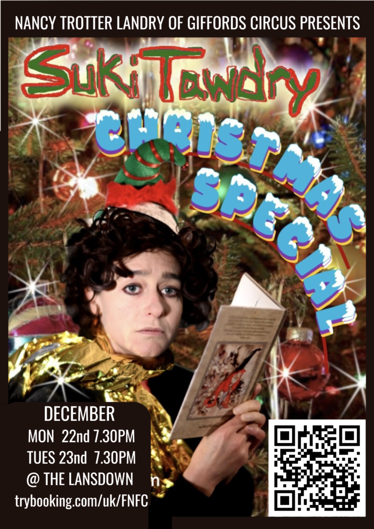 Suki Tawdry Christmas Special poster 2025