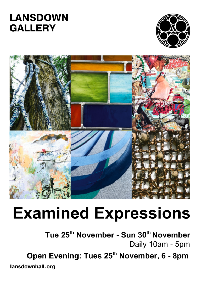 ExaminedExpressions LansdownGalleryPoster